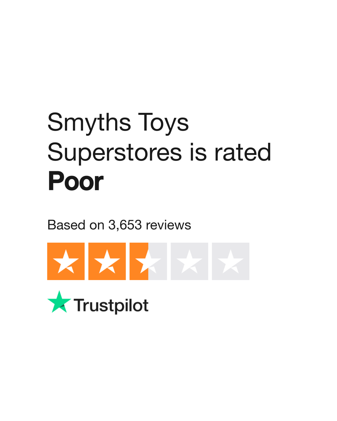 Smyths Toys Superstores Reviews  Read Customer Service Reviews of