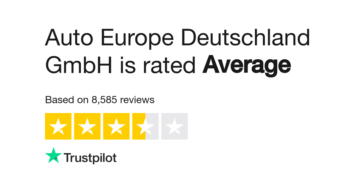 Auto Europe Deutschland Gmbh Reviews Read Customer Service Reviews Of Autoeurope De