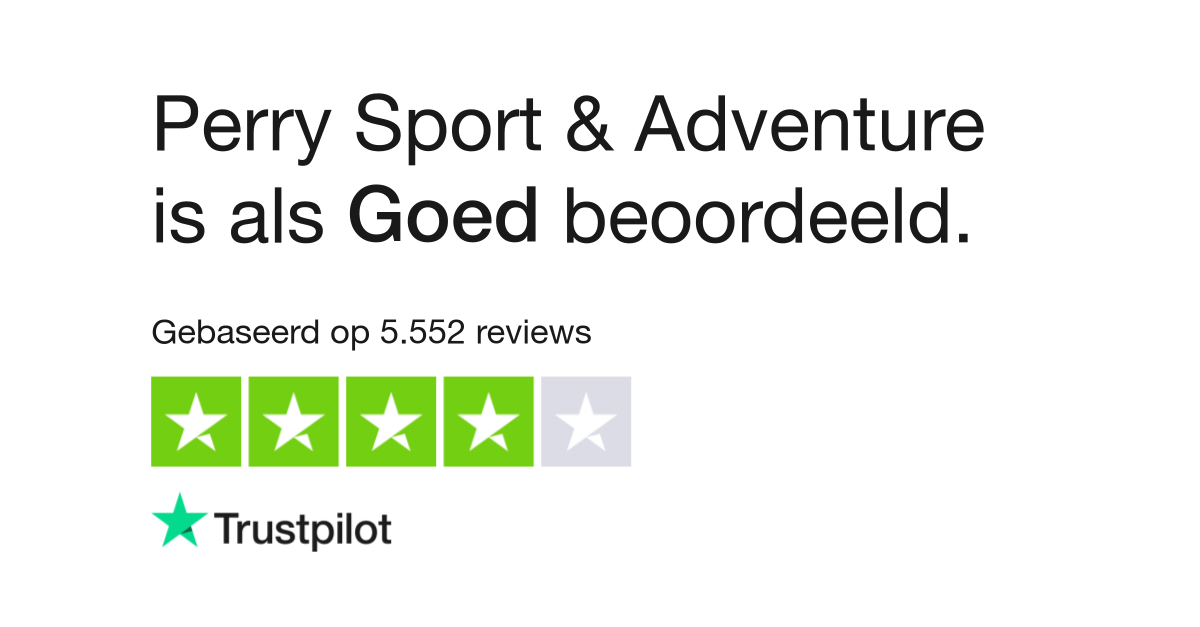 Knop kijken Mantel Perry Sport & Adventure reviews | Bekijk consumentenreviews over www. perrysport.nl | 3 van 241