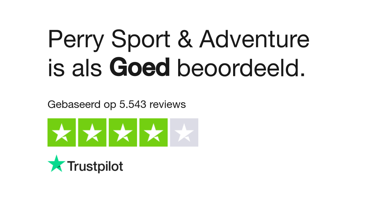 Knop kijken Mantel Perry Sport & Adventure reviews | Bekijk consumentenreviews over www. perrysport.nl | 3 van 241