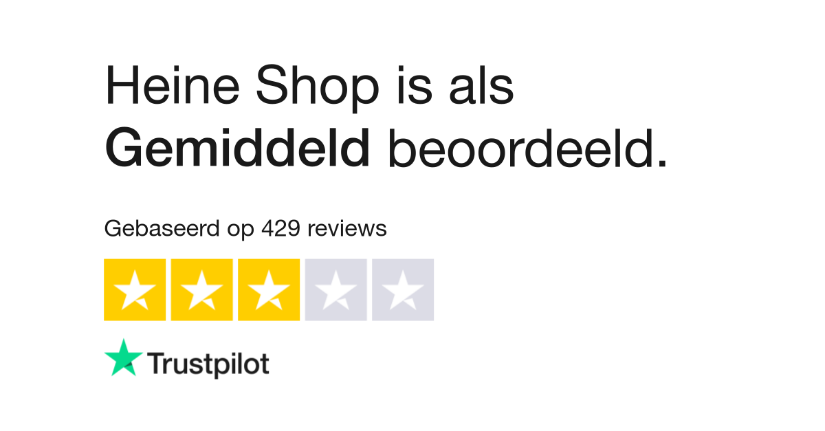 Koreaans Donder Vaardigheid Heine Shop reviews | Bekijk consumentenreviews over www.heine-shop.nl