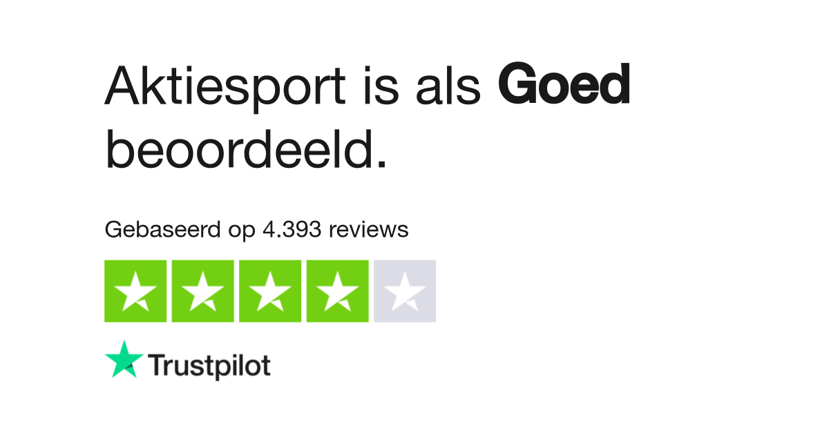 Medisch wangedrag Observatie paar Aktiesport reviews | Bekijk consumentenreviews over www.aktiesport.nl