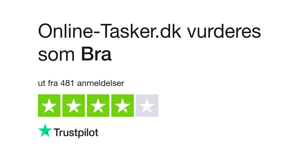 Anmeldelser av | kundenes anmeldelser av tasker.dk