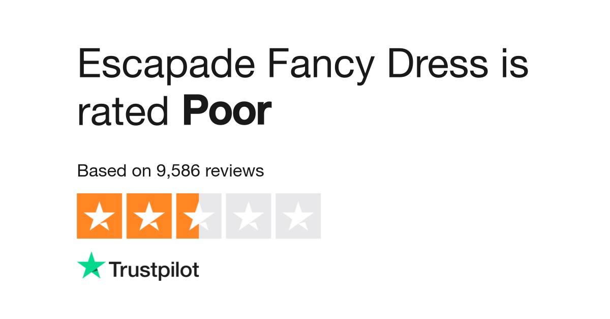 Fancy dress escapade best sale