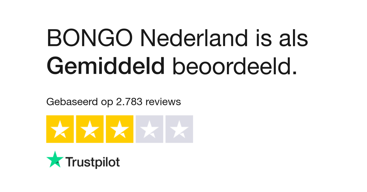 Beer waterbestendig tarief BONGO Nederland reviews| Bekijk consumentenreviews over www.bongo.nl