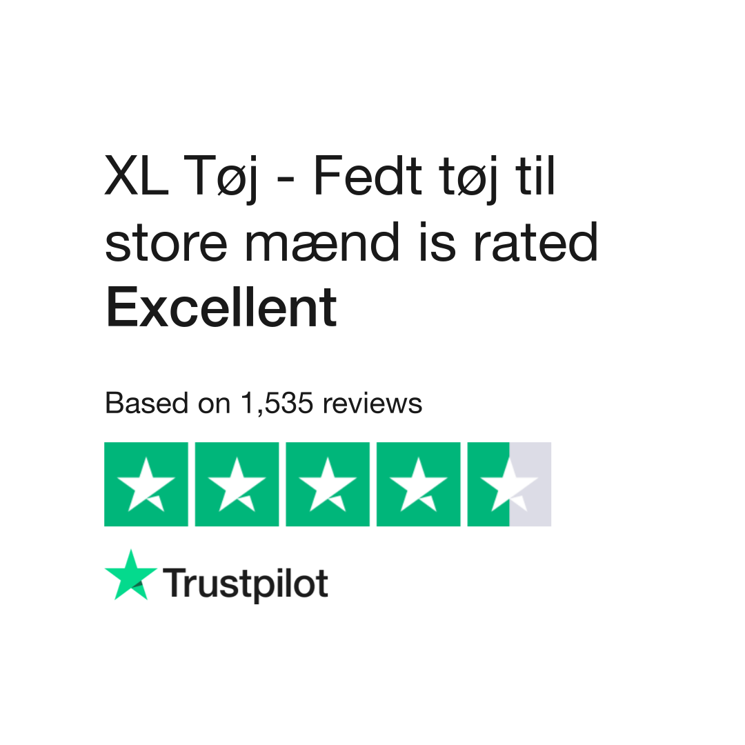 XL Tøj - Fedt store mænd Reviews | Read Customer Reviews of www.xltøj.dk