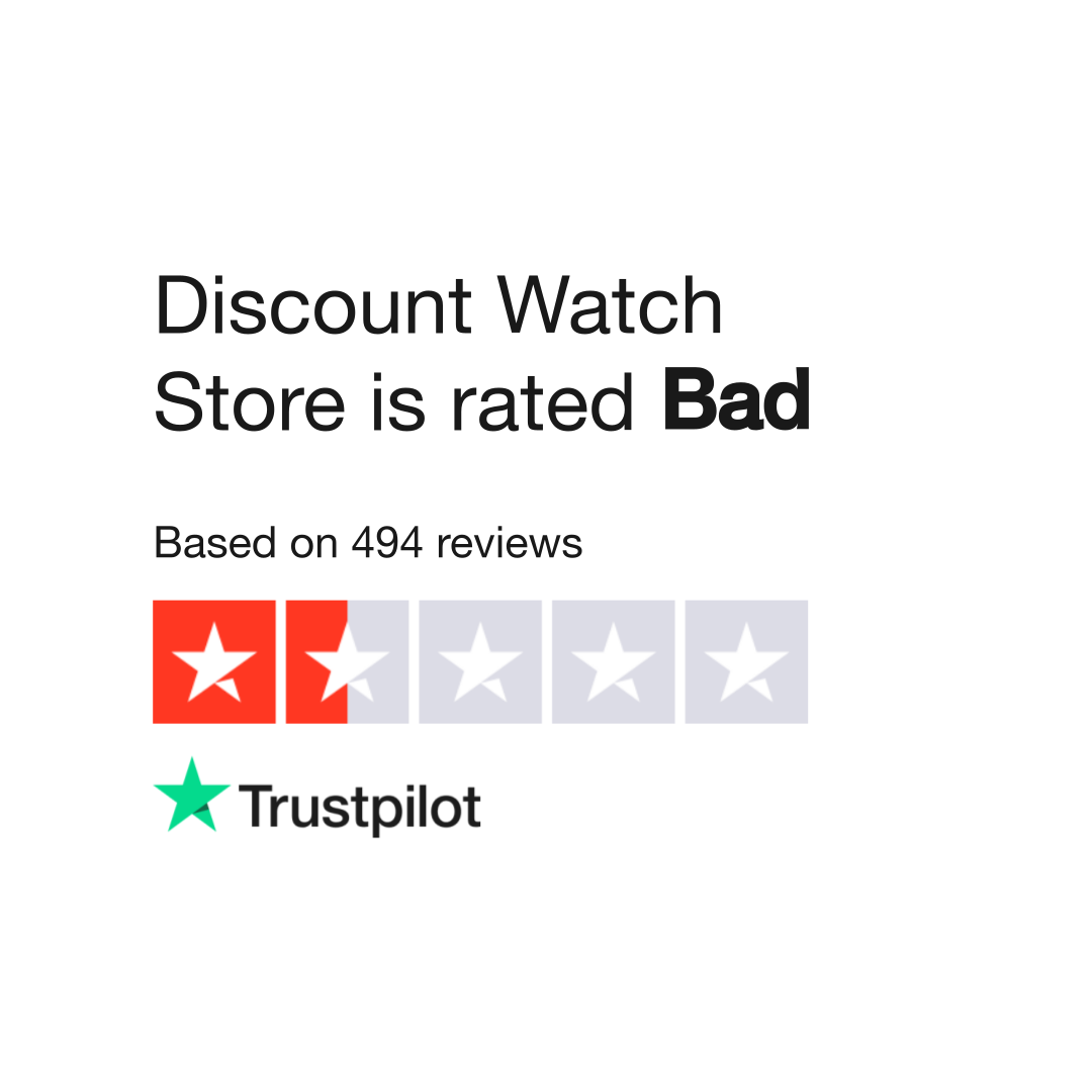 Discount Watch Store Reviews Read Customer Service Reviews of