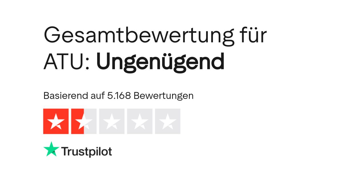 Bewertungen Zu A T U Lesen Sie Kundenbewertungen Zu Www Atu De 2 Von