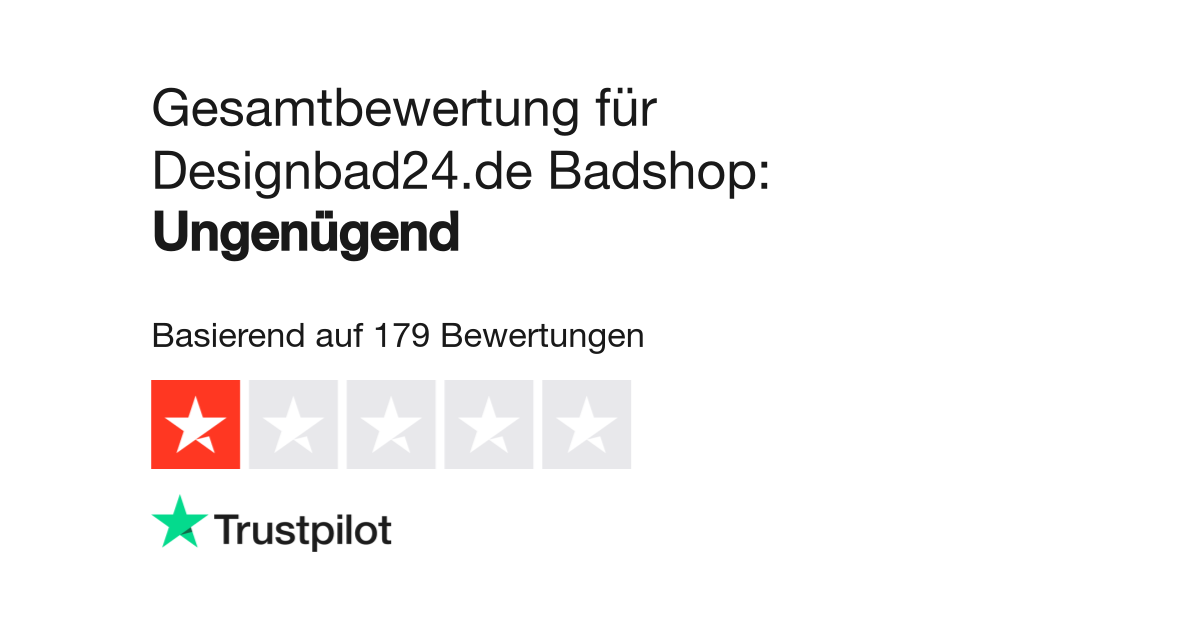 Bewertungen Zu Designbad24 De Badshop Lesen Sie Kundenbewertungen Zu Www Designbad24 De 2 Von 9