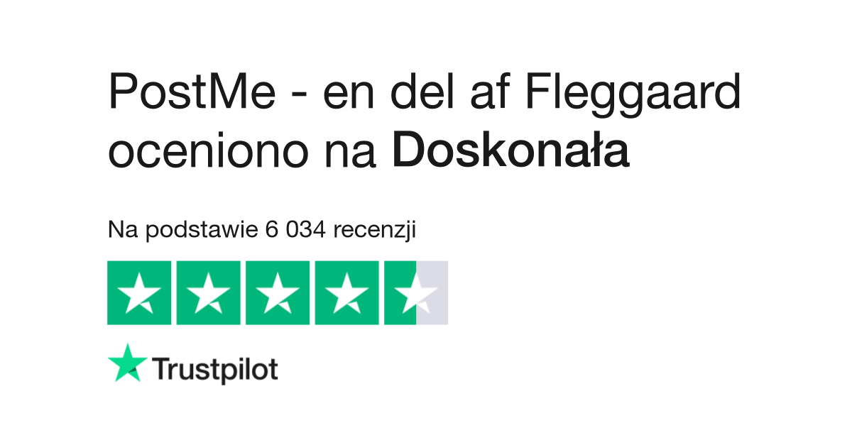 PostMe - en del af Fleggaard | recenzje klientów na temat www.postme.com