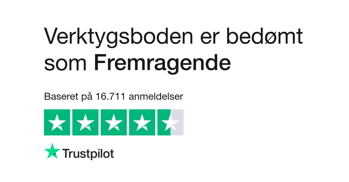 Anmeldelser af Verktygsboden  Læs kundernes anmeldelser af www. verktygsboden.se