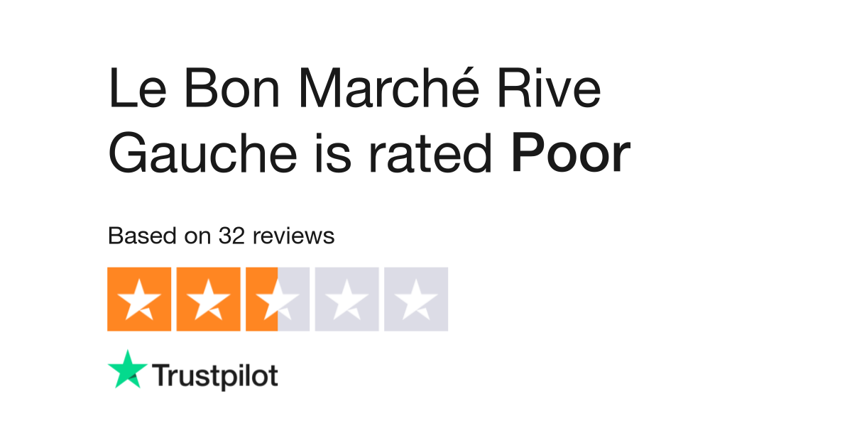 Le Bon Marché Rive Gauche Reviews  Read Customer Service Reviews of  www.lebonmarche.com