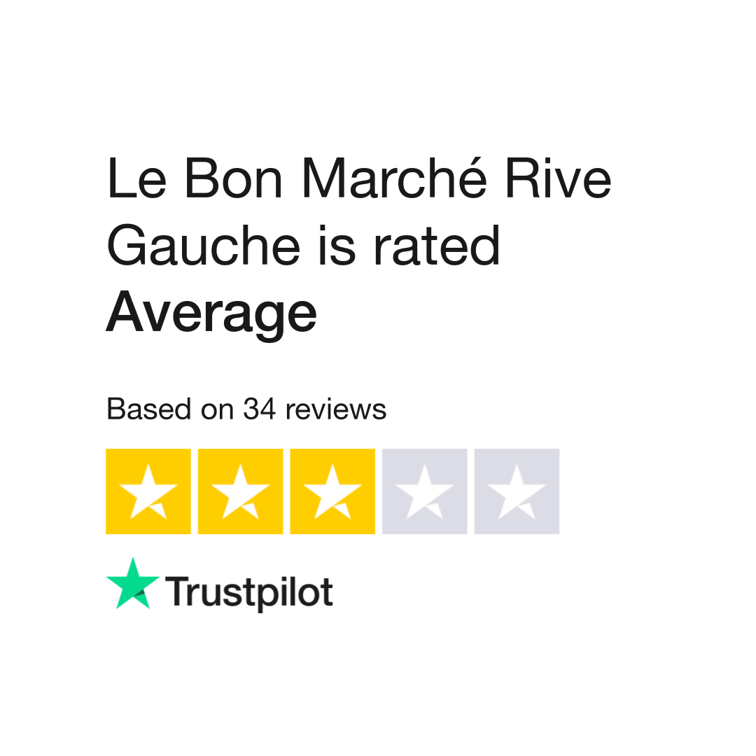 Le Bon Marché Rive Gauche Reviews  Read Customer Service Reviews of  www.lebonmarche.com