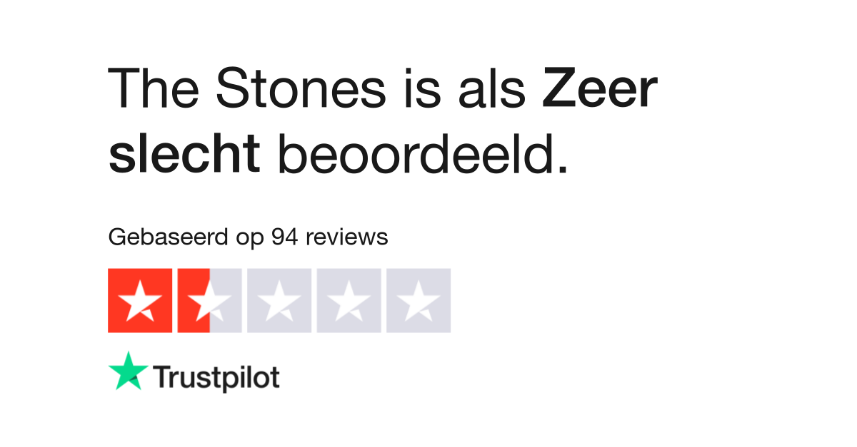 The Stones reviews Bekijk consumentenreviews www.thestone.nl