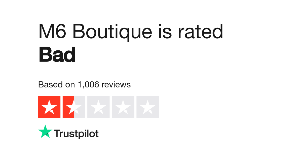 m6 boutique reviews read customer service reviews of www m6boutique com m6 boutique reviews read customer