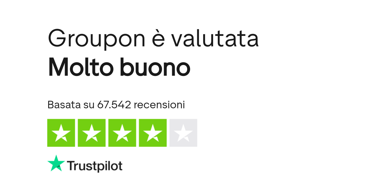 Groupon® Sito Ufficiale, Offerte & Shopping Online