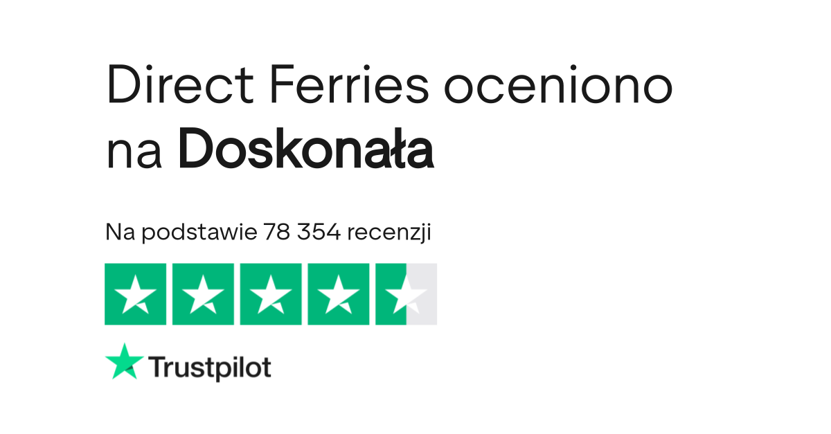 Direct Ferries Recenzje Czytaj recenzje klientów na temat www