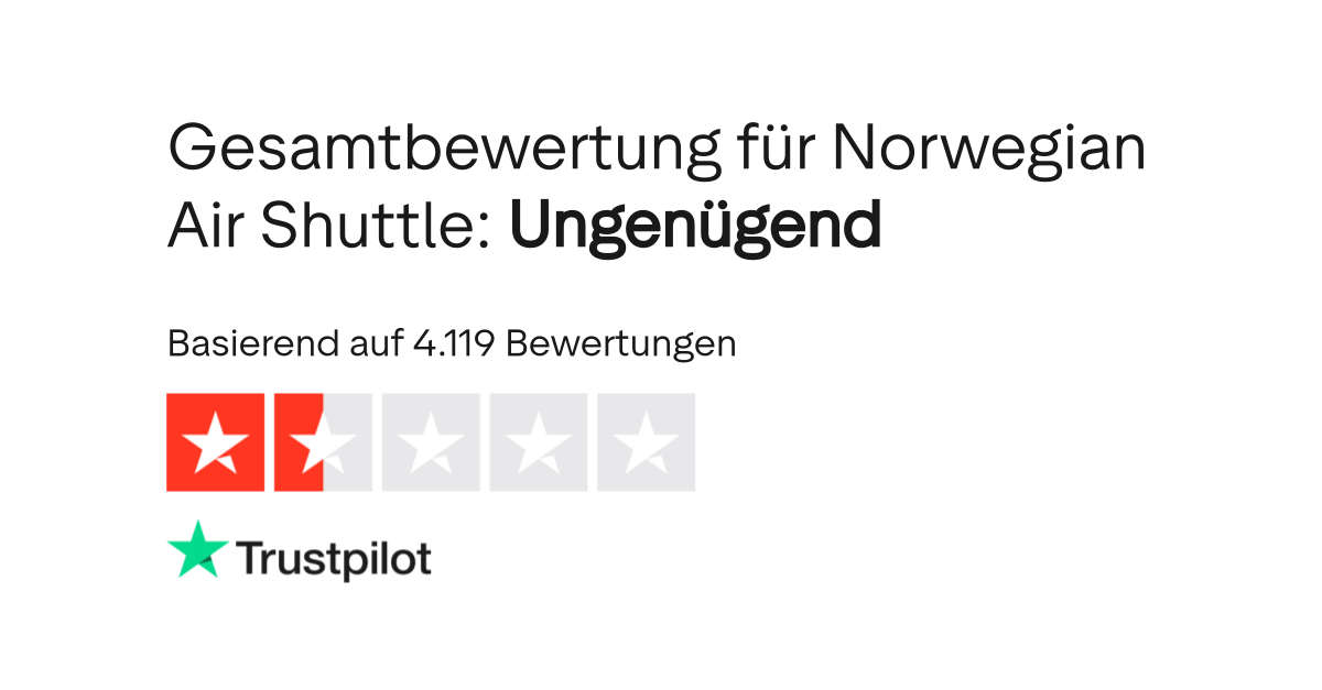 Bewertungen Zu Norwegian Air Shuttle Lesen Sie Kundenbewertungen Zu Www Norwegian Com 2 Von 4