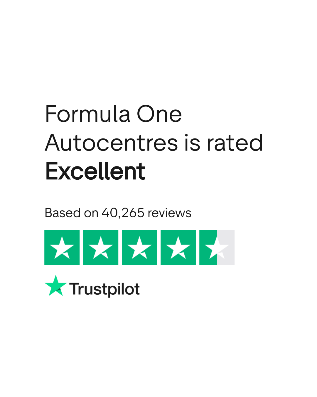 Formula One Autocentres Telford Reviews Read Customer Service