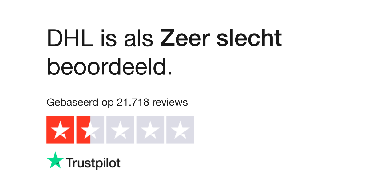 DHL reviews| over www.dhl.nl