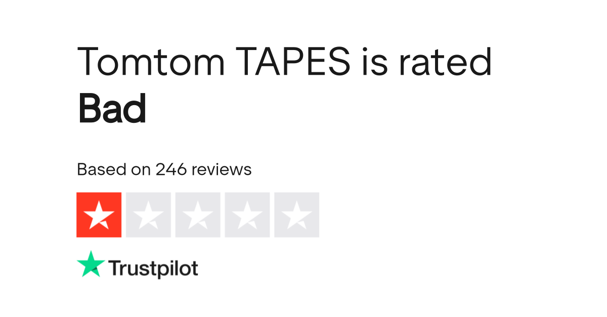 Tomtom Tapes Reviews Read Customer Service Reviews Of Www Tomtom Co Uk