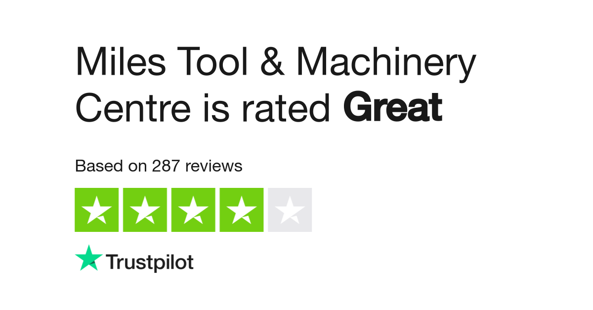 Image of Miles Tool & Machinery Centre website