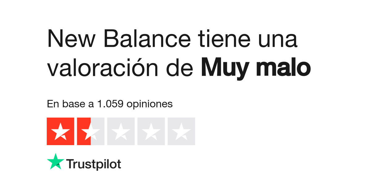 Tallas new cheap balance opiniones