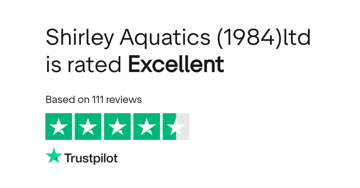 Shirley Aquatics (1984)ltd Reviews Read Customer Service Reviews of