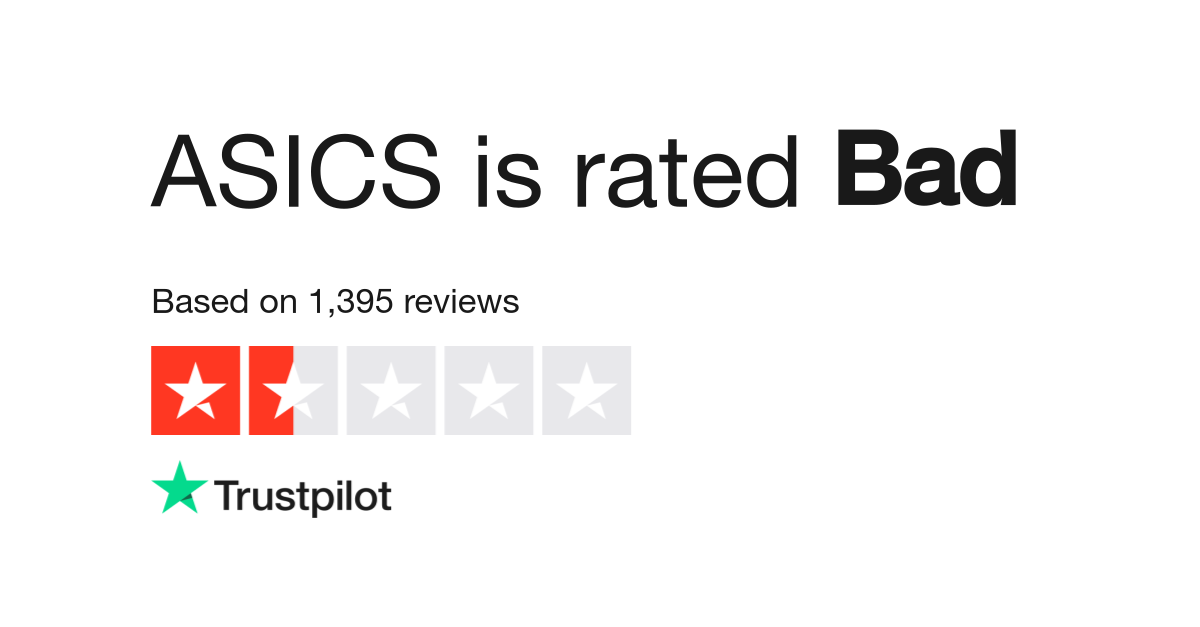trust pilot asics