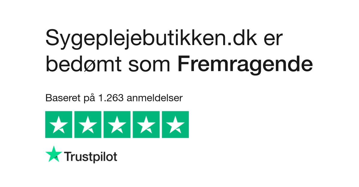 Traktor varme Print Anmeldelser af Sygeplejebutikken.dk | Læs kundernes anmeldelser af www. sygeplejebutikken.dk