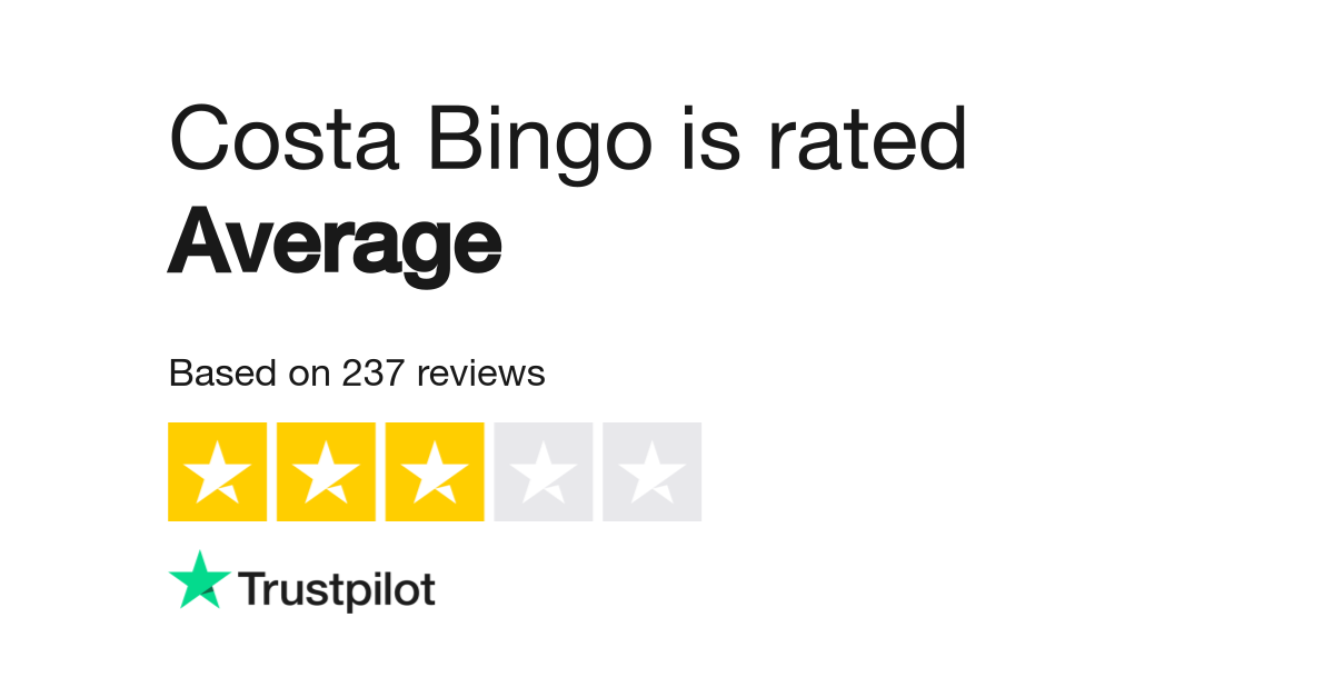 Costa Bingo Code