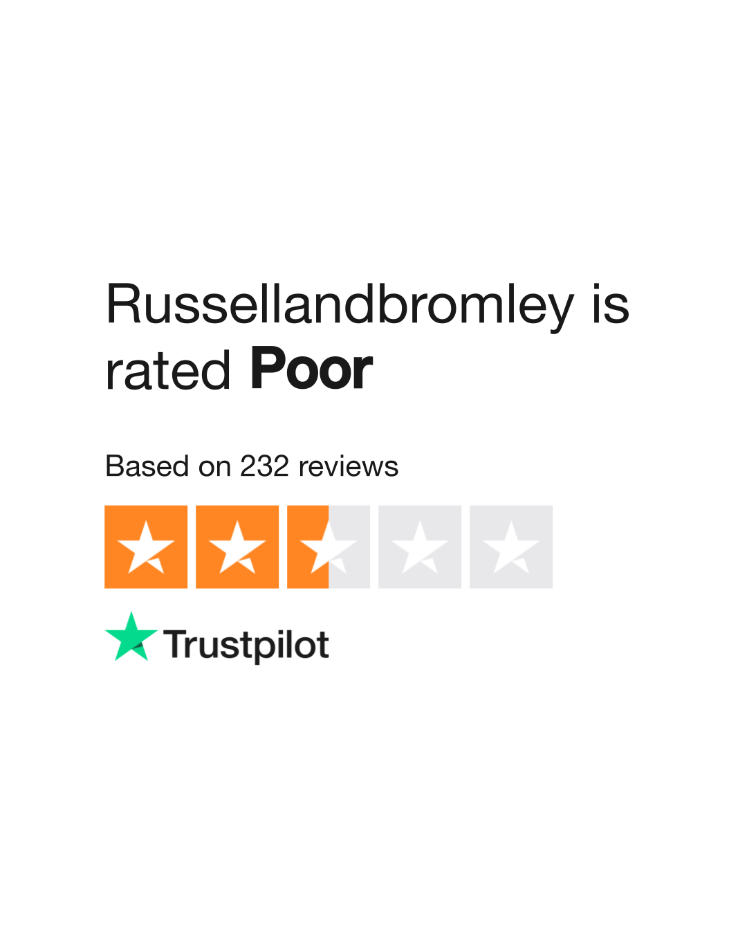 Russellandbromley Reviews Read Customer Service Reviews of www.russellandbromley