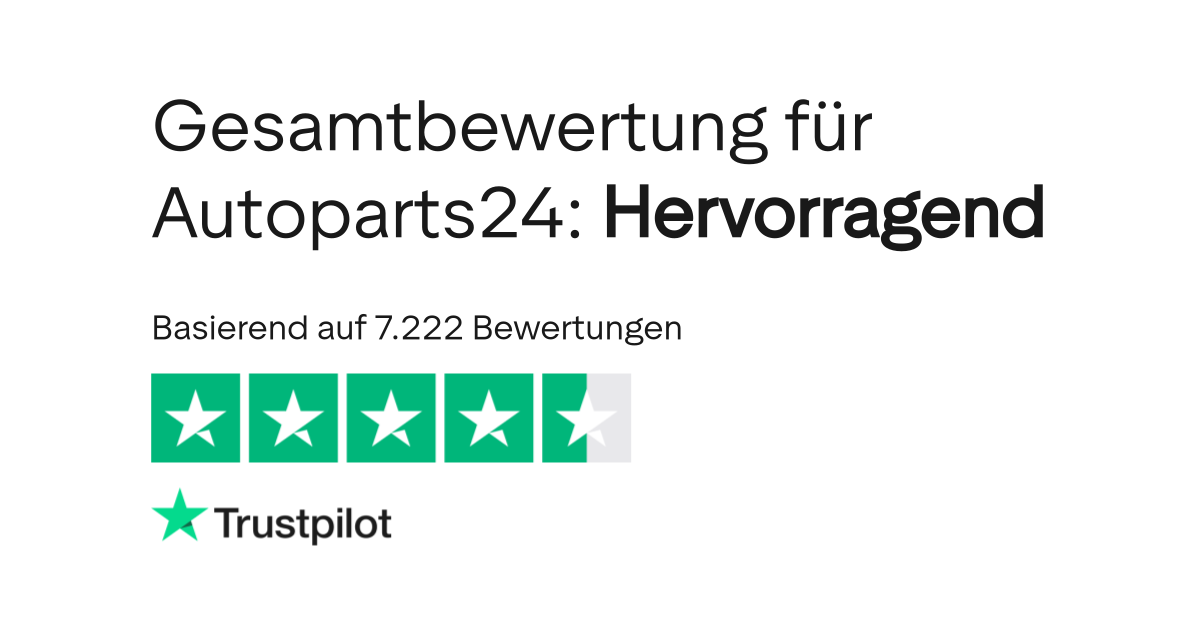Bewertungen zu Autoparts24 | Lesen Sie Kundenbewertungen zu www ...
