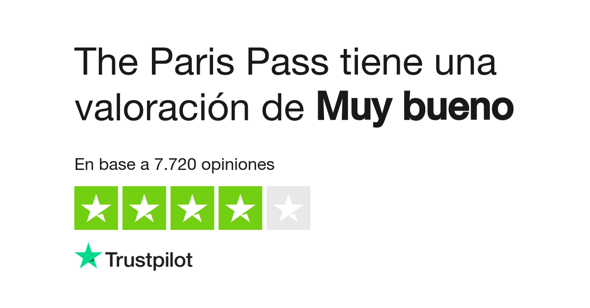 Opiniones De The Paris Pass Lee Opiniones Sobre El Servicio De Www Parispass Com