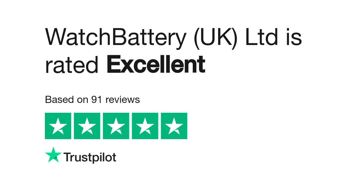 WatchBattery UK Ltd Reviews Read Customer Service Reviews of