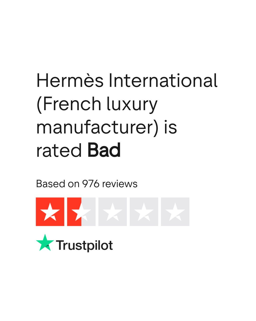 Hermès International (French luxury manufacturer) Reviews Read