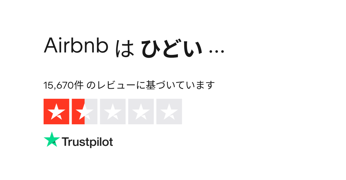 Airbnb のレビュー Www Airbnb Com についてカスタマーサービスのレビューをご覧ください 341 の157
