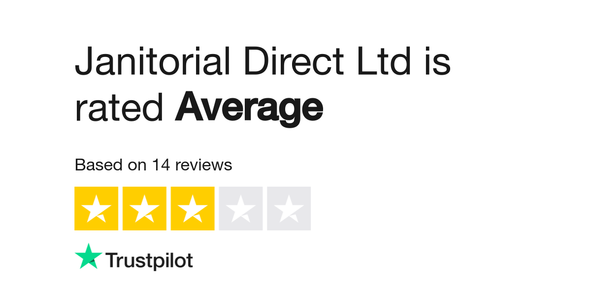 Janitorial Direct Ltd Reviews Read Customer Service Reviews Of Wwwjanitorialdirectcouk