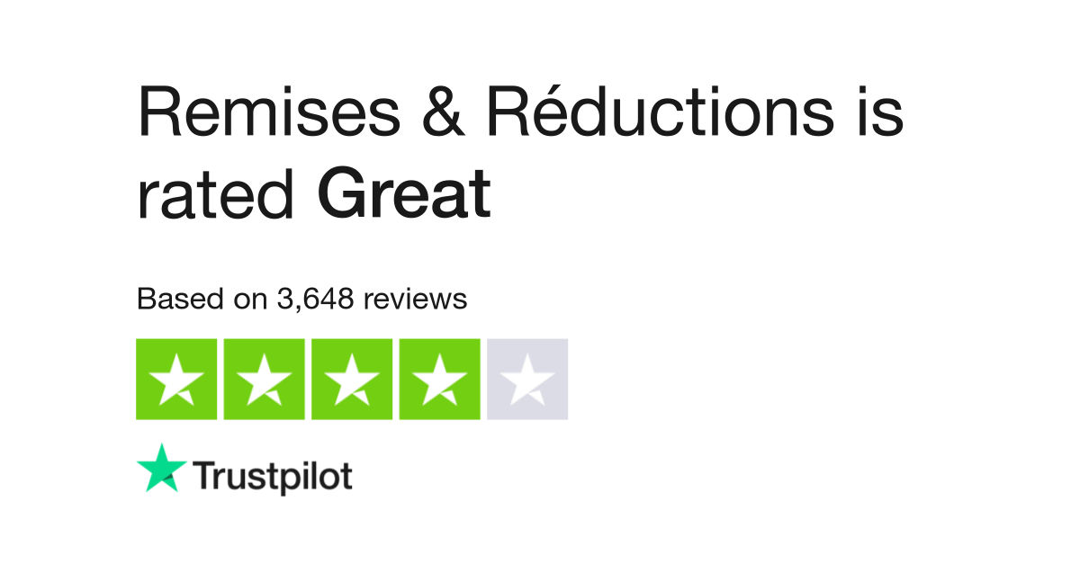 Remises Reductions Reviews Read Customer Service Reviews Of Www Remisesetreductions Fr