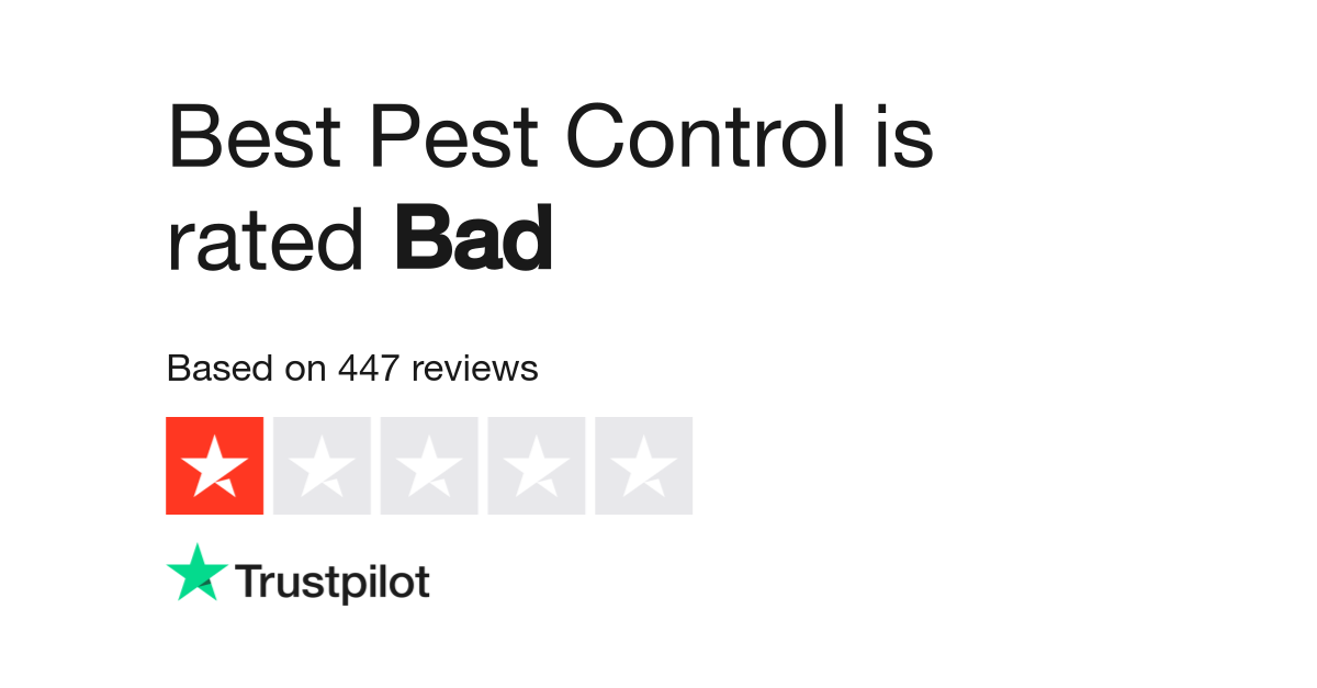 Best Pest Control Reviews Read Customer Service Reviews Of Www Bestpestcontrol Co Uk