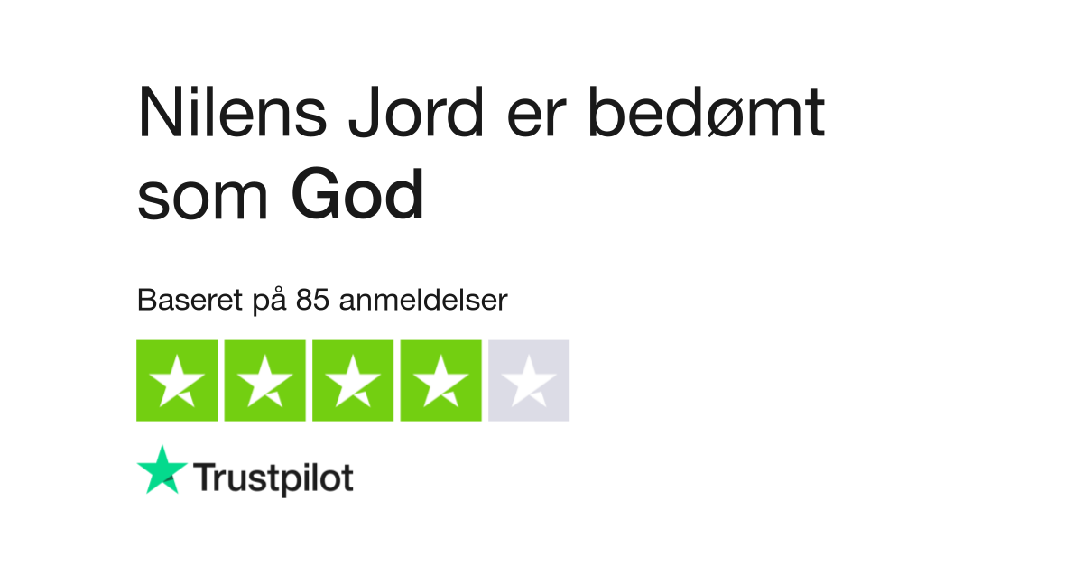 Anmeldelser af Nilens Jord & Hudpleje Læs kundernes af www.nilensjord.dk