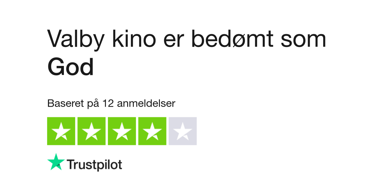 Anmeldelser Valby kino | Læs kundernes af www.valbykino.dk