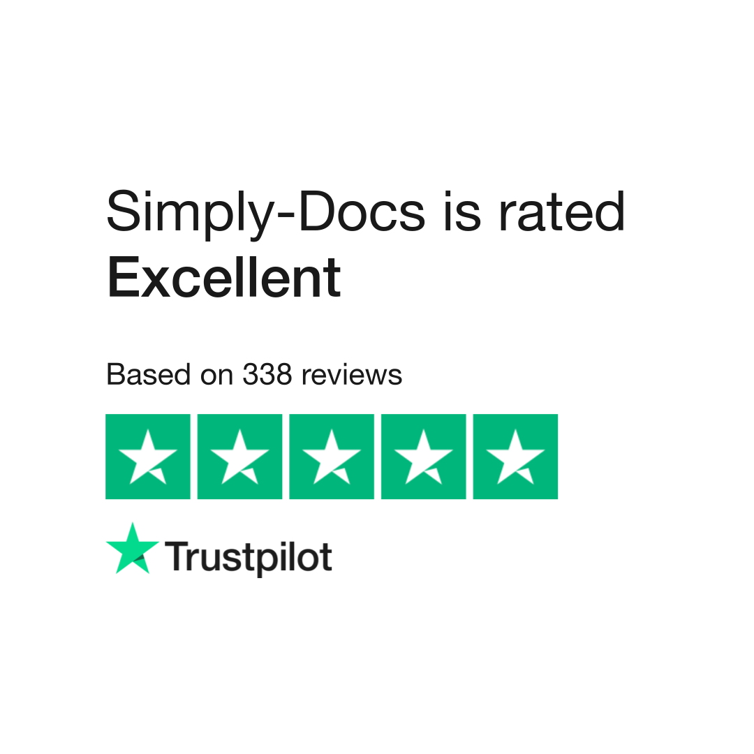 Read Customer Service Reviews of www.simply-docs.co.uk