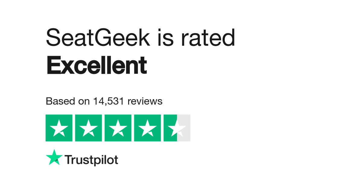 SeatGeek Reviews Read Customer Service Reviews of