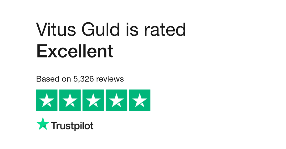 Vitus Guld Reviews | Read Customer Service Reviews vitusguld.dk