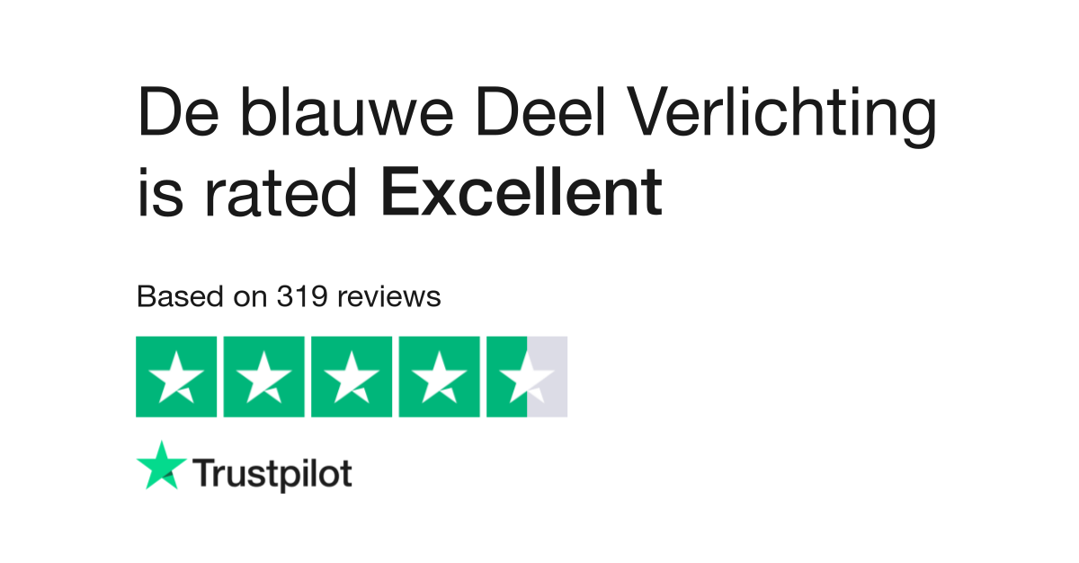 De blauwe Deel Verlichting Reviews | Read Service Reviews www.deblauwedeel-verlichting.nl