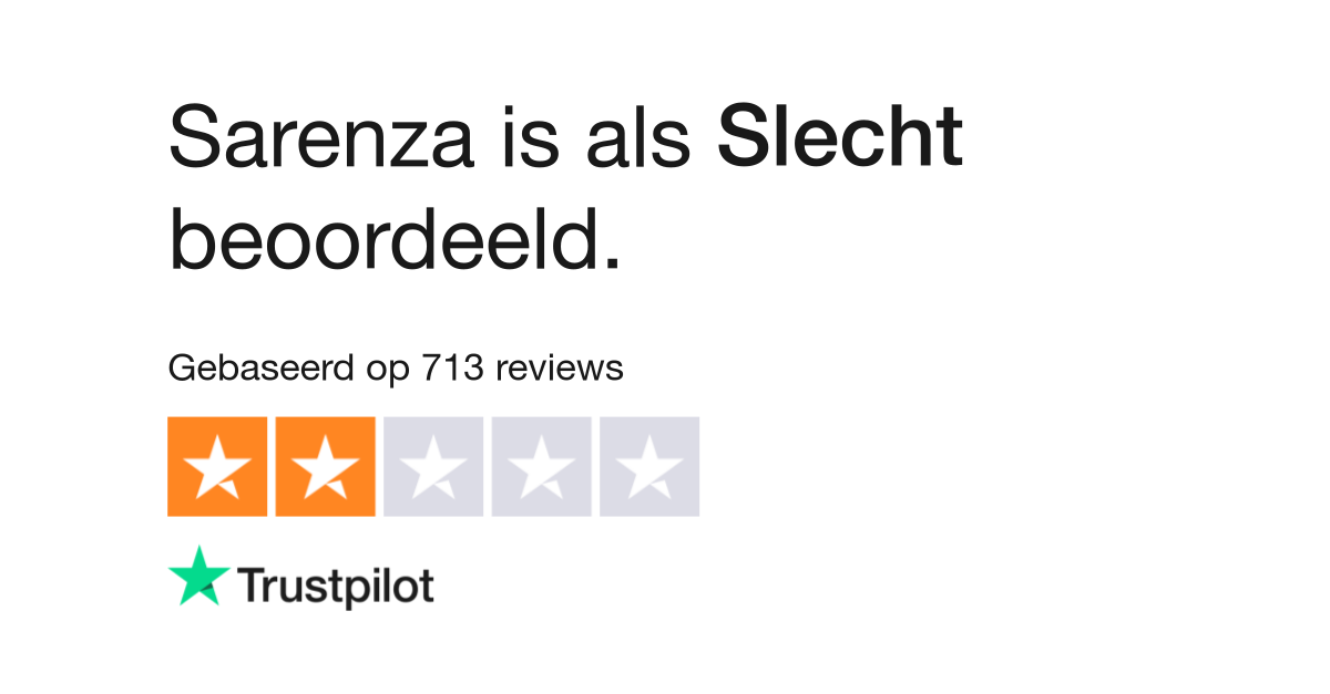 Ontdek alledaags stad Sarenza reviews | Bekijk consumentenreviews over www.sarenza.nl