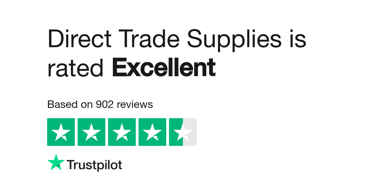 Direct Trade Supplies Reviews Read Customer Service Reviews of directtradesupplies.co.uk