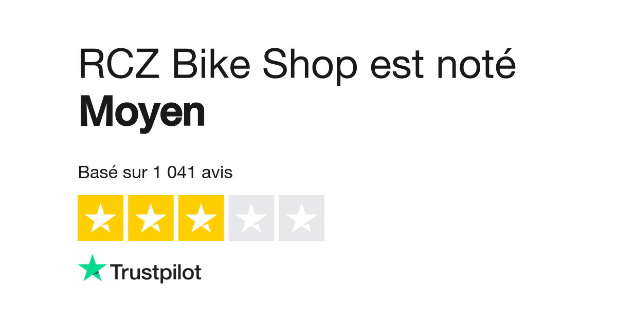 Rcz bike cheap shop avis