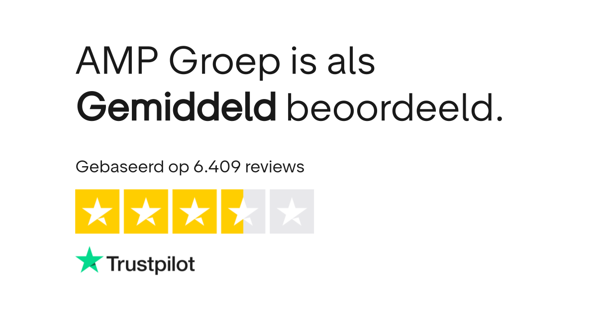 AMP Groep reviews Bekijk consumentenreviews over www.ampgroep.nl